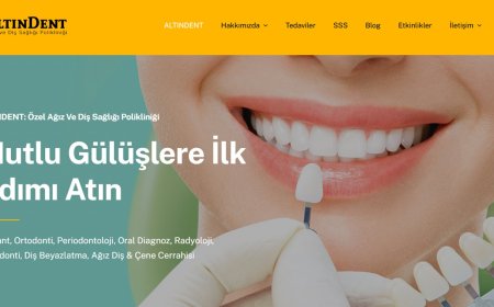 Antalya'da ALTINDENT Ağız ve Diş Sağlığı Merkezi hizmette
