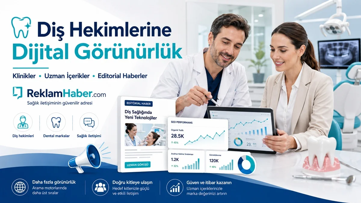 ReklamHaber.com diş hekimleri ve kliniklere dijital görünürlük sunuyor